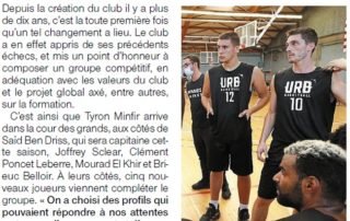 Article de presse Ouest-France du 2 octobre 2020