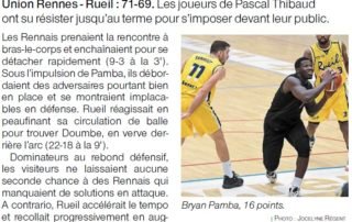 Article de presse Ouest-France du 7 octobre 2020