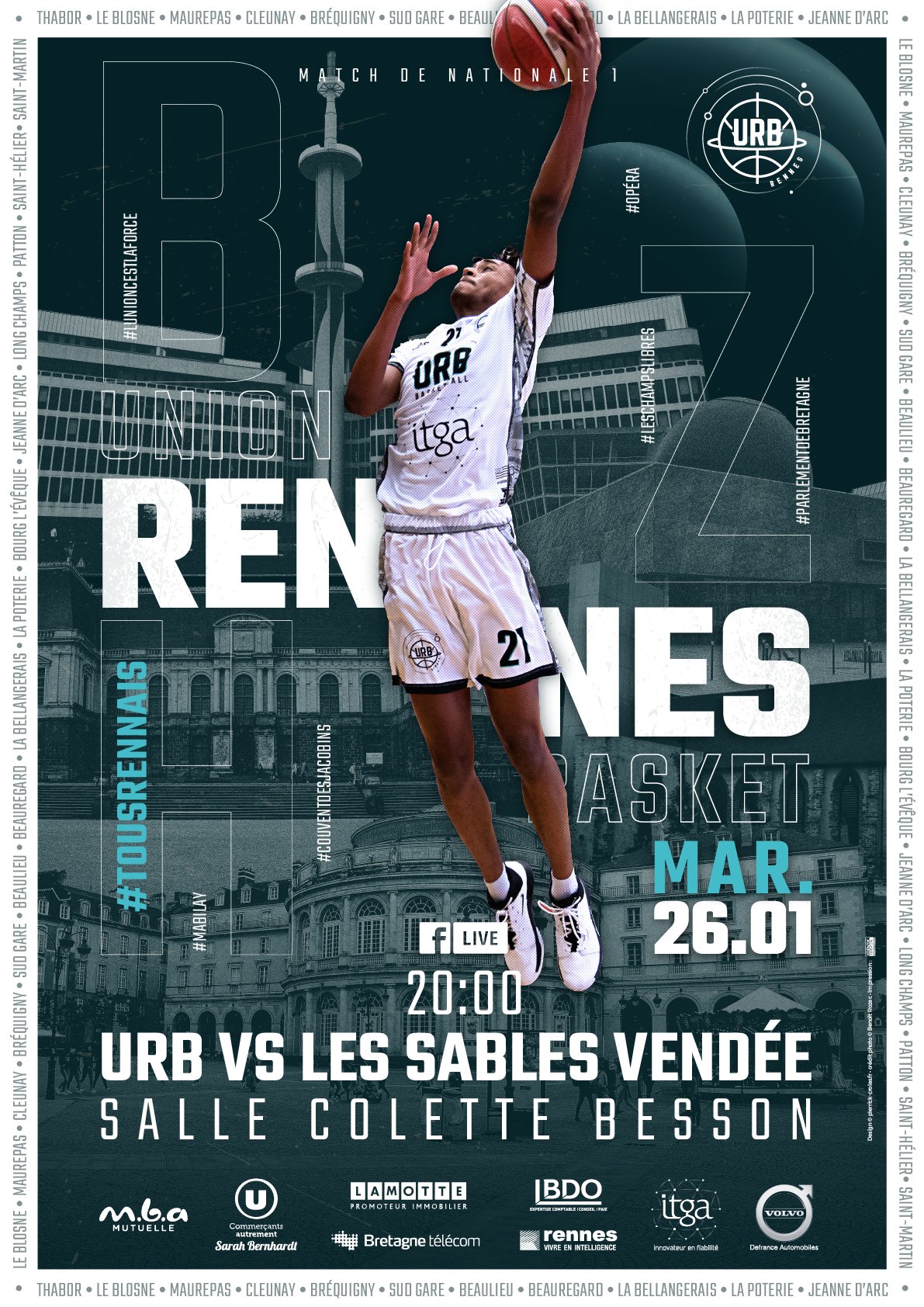 rennes basket urb